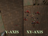 Y and XY billboarding.