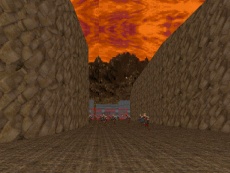 Screenshot of the first level, where you initially find a base.