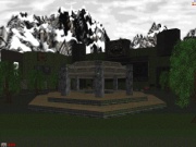 A Pavilion Outside the Temple